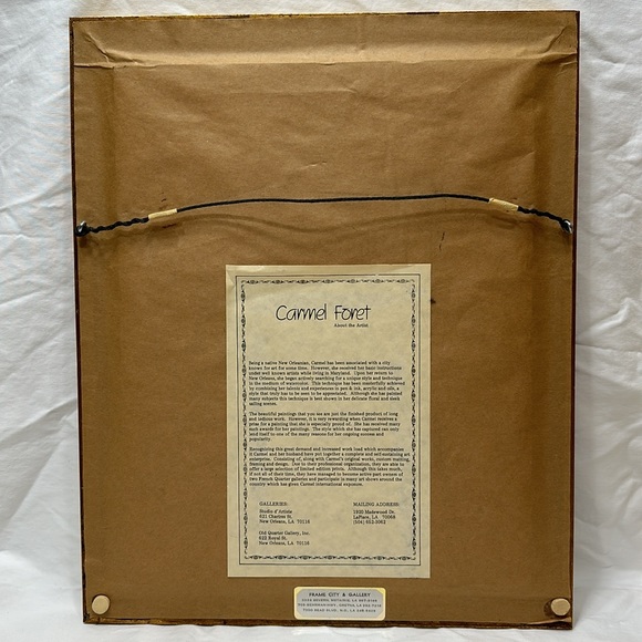 Carmel Foret print painting - Picture 8 of 10